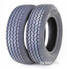 Set of 2 New Free Country Trailer Tire ST205/75D14 205 75 14 F78-14 Bias 6PR LRC picture