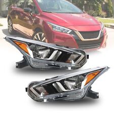 Fit For 2020-2021 Nissan Versa S SV OE Headlight Headlamps Assembly Pair Set picture