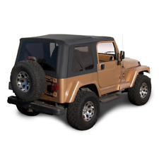 1997-06 Jeep Wrangler TJ Soft Top w/ Tinted Windows, Precision Fit, Black picture