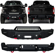 Vijay For 2017-2022 F250 F350 Front and Rear Bumper with LED lights and D-Rings picture