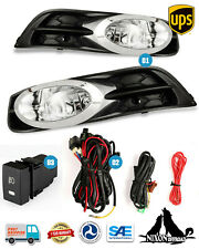 Fog Lights for 2012 2013 Honda Civic Coupe Driving Bumper Lamps Pair w/Wiring picture