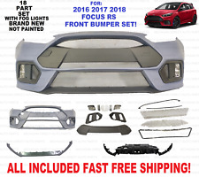 FOR 2016 2017 2018 FORD FOCUS RS FRONT BUMPER SET picture