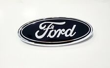2005-2007 Ford F250 F350 Super Duty Front Grille BLACK Ford 9 Inch Emblem NEW picture