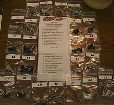 1970 FORD MUSTANG FASTBACK INTERIOR & EXTERIOR SCREW KITS   130 pcs picture