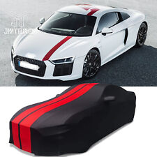 Satin Stretch Indoor Full Car Cover Scratch Dustproof Protect For Audi R8 Spyder picture