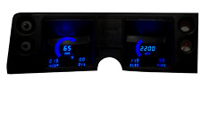 1968 Chevelle Digital Dash Panel Blue LED Gauges Lifetime Warranty USA Made picture