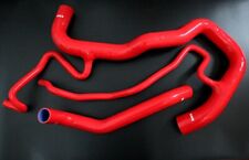 GMR Radiator Silicone Hose Kit Fit 2011-2015 CHEVY GMC 6.6L DURAMAX LBZ/LMM RED picture