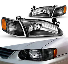 For 1998-2000 Toyota Corolla Replacement Headlights Headlamps Corner Lamp Clear picture