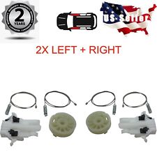 New 2x For Fiat 500 Window Regulator Repair Kit for L/R Front Passenger Side picture