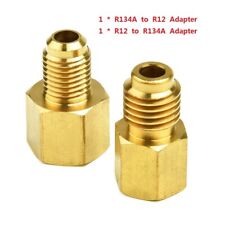 Easy Installation R12 to R134a R134a to R12 Adapter Kit with Brass Construction picture