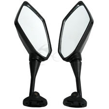 Motorcycle Black Pair Rear View Mirrors For HYOSUNG GT125R GT250R GT650R GT650S picture