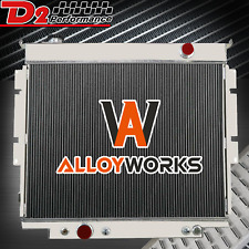 4 Row Aluminum Radiator For 1983-1996 Ford F250 F350 Super Duty 6.9L 7.3L Diesel picture