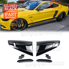 For Ford Mustang 2015-23 V3 Style Painted Side Window Quarter Scoop Louver Cover picture
