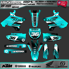 2015-2021 YAMAHA YZ 125 250 GRAPHICS KIT DECALS DECO YZ125 YZ250 2019 2018 2017 picture