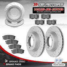 Front & Rear Disc Brake Rotors + Ceramic Pads Kit For Toyota 4Runner Lexus GX460 picture