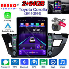 2+64G 9.7'' For Toyota Corolla 2014-2016 Android 13 GPS Car Radio Stereo CarPlay picture