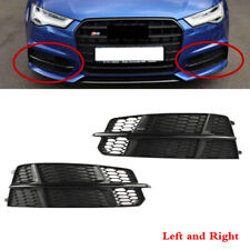Fit For AUDI S6 S-Line 2017-2018 Front Bumper Grille Honeycomb Grill Black picture