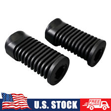 Pair Foot Pegs Footrest Rubber For Honda CT90 CL90 SL90 CB450 CL175 CB100 CL100 picture
