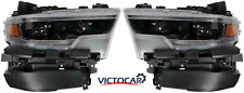 VICTOCAR Full LED DRL Headlights Set Fit For DODGE RAM 1500 2019-2021 LH&RH picture