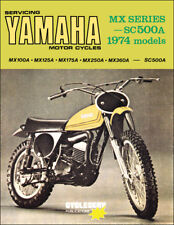 1974 Yamaha MX CycleServ Shop Manual MX100 MX125 MX175 MX250 MX360 SC500 Service picture