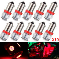 10Pcs T11 BA9S LED T4W H6W 1895 363 5050 5SMD Car Wedge Side Light Bulb Lamp Red picture