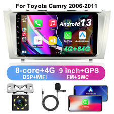 4+64G Carplay 4G Android 13 For Toyota Camry 2006-2011 Car Radio Stereo GPS+CAM picture