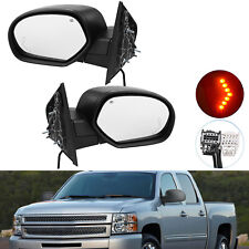 Mirrors for 07-13 Chevy Silverado Tahoe GMC Sierra Power Heated Turn Signals picture