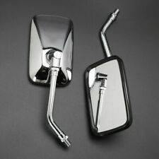 Motorcycle Chrome Rectangle Rearview Mirrors For Yamaha Virago 1000 Road Star picture