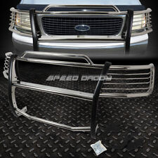 FOR 99-03 EXPEDITION F150 F250 2WD CHROME S.STEEL FRONT BUMPER BRUSH GRILL GUARD picture