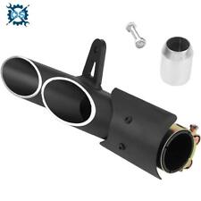 51mm Motorcycle Exhaust Muffler Pipe Dual-outlet Universal Motorbike Accessories picture