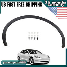 Front Right Side Wheel Molding Fender Flare Fit For 2020 2021 2022 Tesla Model Y picture