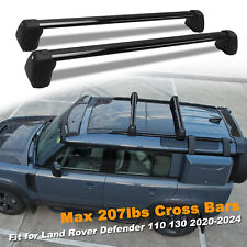 2PC Black Roof Rack Cross Bar Crossbar For Land Rover Defender 110 130 2020-2024 picture