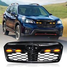 Front Grill for 19-21 Subaru Forester Honeycomb Style w/Camera Option picture