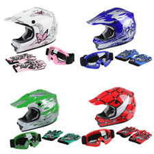 TCMT 4 Colors DOT Youth Helmet Kids Full Face Motorcross Offroad Dirt Bike ATV picture