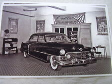 1952 CADILLAC ON SHOW ROOM FLOOR   11 X 17  PHOTO  PICTURE picture