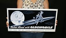 Oldsmobile 88 Vintage Rocket Ahead Steel Sign 24