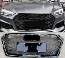 For AUDI B9 A5 S5 RS5 2017-2019 Front Bumper Honeycomb Mesh Grill Grille picture