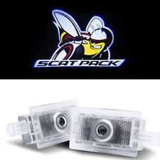 2x Scat Pack Ghost LED Door Lights Laser Projector HD For Dodg e Charger 2006-21 picture