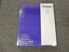 2002-2004 Triumph Thruxton Motorcycle Shop Service Repair Manual 2003 picture