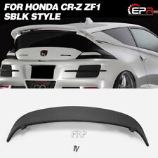 SBLK Style FRP Unpainted Rear Roof Spoiler Wing Kit For Honda 10.2 -12.8 CRZ ZF1 picture
