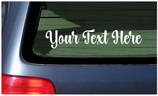 custom window sticker make your own vinyl decal personalized customized cursive picture