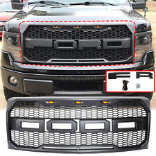 Raptor Style Front Bumper Grille Grill W/Letters For Ford F150 F-150 2009-2014 picture