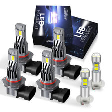 For Chevy C1500 Suburban 1992-1999 LED Headlight High Low Fog Light 6Bulbs Combo picture