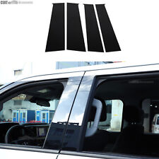 4pcs Gloss Black Pillar post Repair Cover board Overlay Set Fits Tundra 2022-24 picture