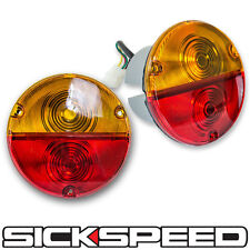 ORANGE/RED VINTAGE TAILLIGHT KIT FOR SICKSPEED REAR FINISH PANEL CONVERSION picture