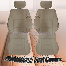 For 1996-02 Toyota 4Runner Oak Tan Driver & Passenger Seat Covers Full Surround picture