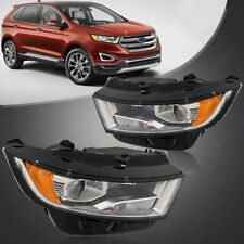 Factory Style Headlights for 15-18 Ford Edge SE SEL Titanium Projector Head Lamp picture
