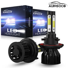 2x H13 White LED Headlight Bulb Kit High Low Beam For Ford E-150 2008-2014 IP68 picture