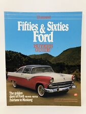 1946-1972 FIFTIES AND SIXTIES FORDS BUYERS GUIDE MUSTANG FAIRLANE VICTORIA HH21 picture