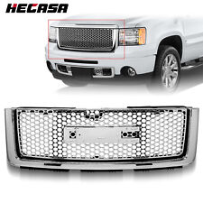 Fits 07-13 GMC Sierra 1500 Denali Front Upper Hood Grill Grille New Body Style picture